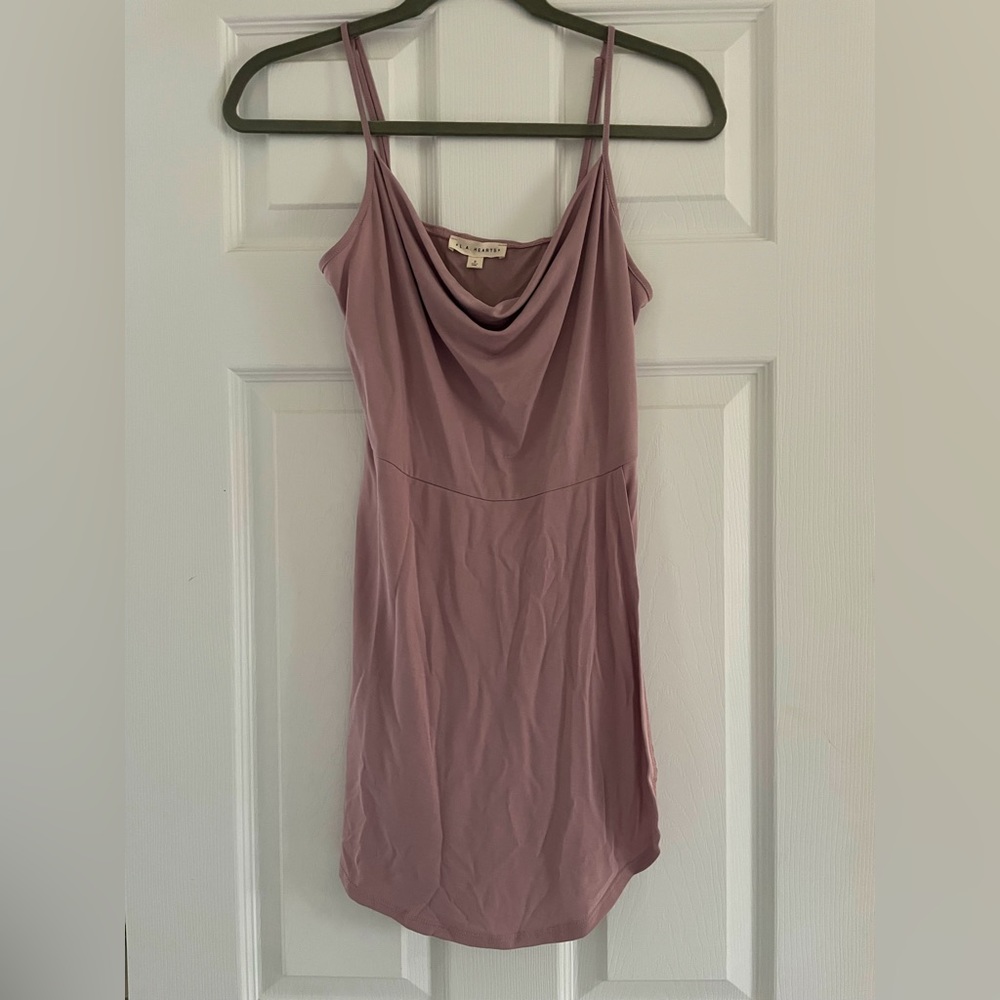 light pink romper